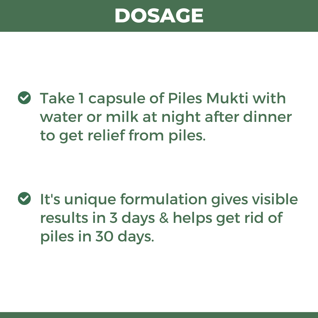 Piles Mukti: Ayurvedic Medicine For Piles, Fissure & Fistula